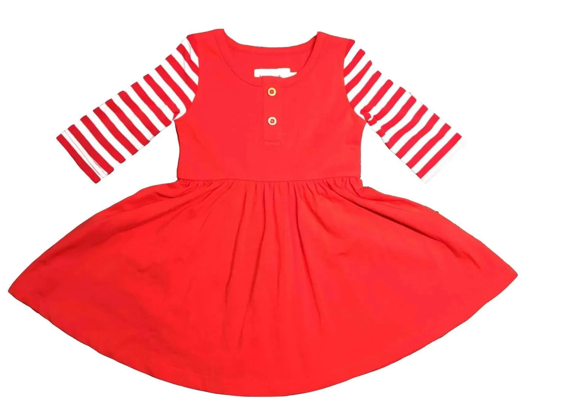 Red Gameday Twirl Dress- 18 month