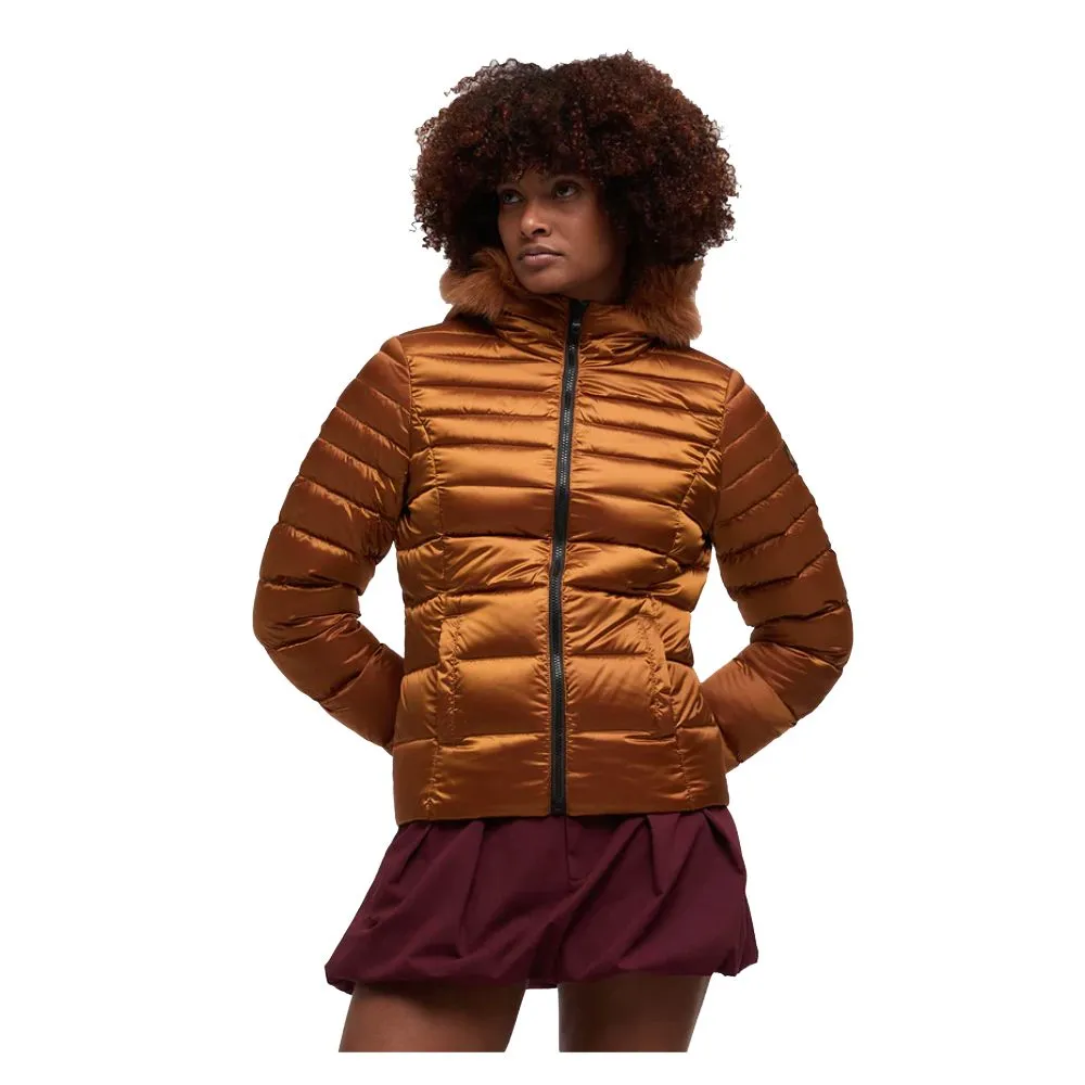 Refrigiwear Orange Nylon Women's Jacket