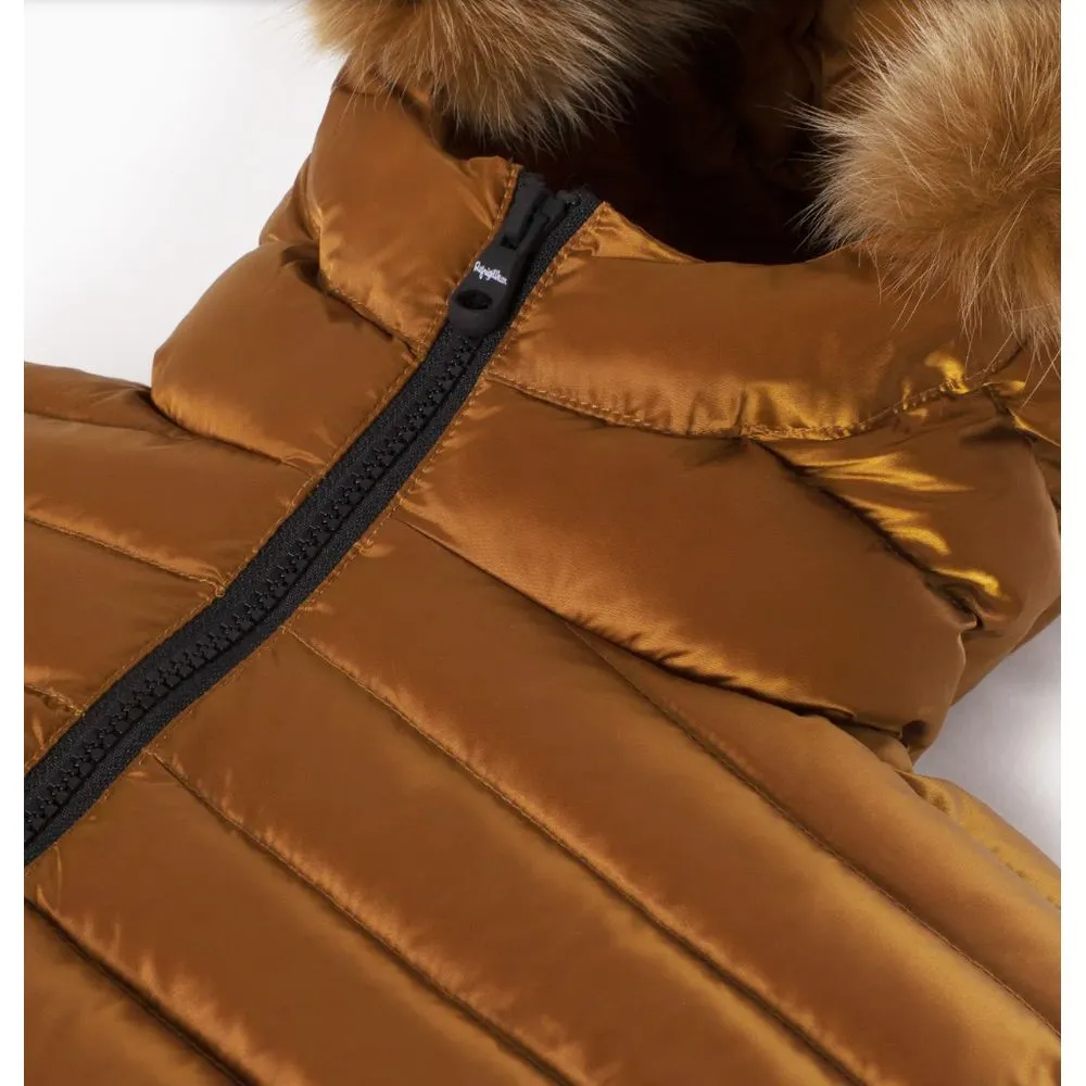 Refrigiwear Orange Nylon Women's Jacket