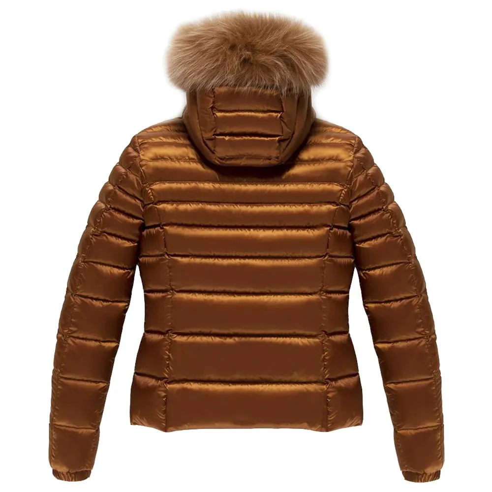 Refrigiwear Orange Nylon Women's Jacket
