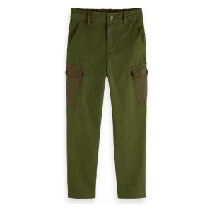 Relaxed Slim-Fit Cargo Pants - Jungle