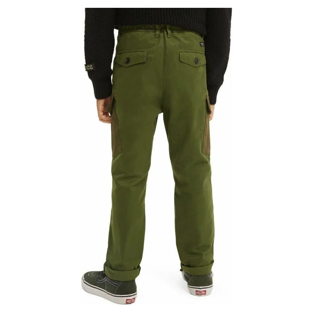 Relaxed Slim-Fit Cargo Pants - Jungle