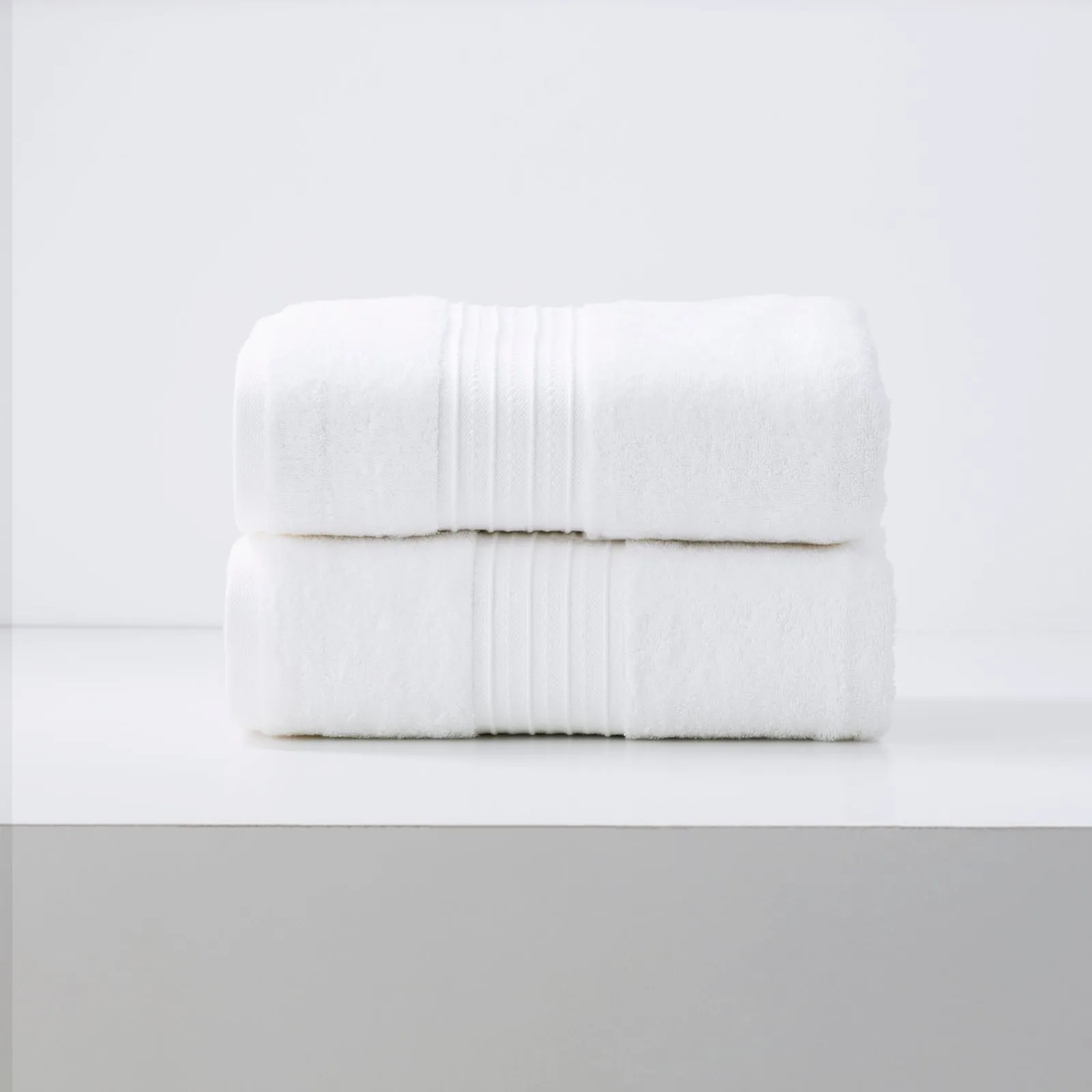Renee Taylor Brentwood 650 GSM Low Twist 2 Pack Bath Sheet - BRIGHT