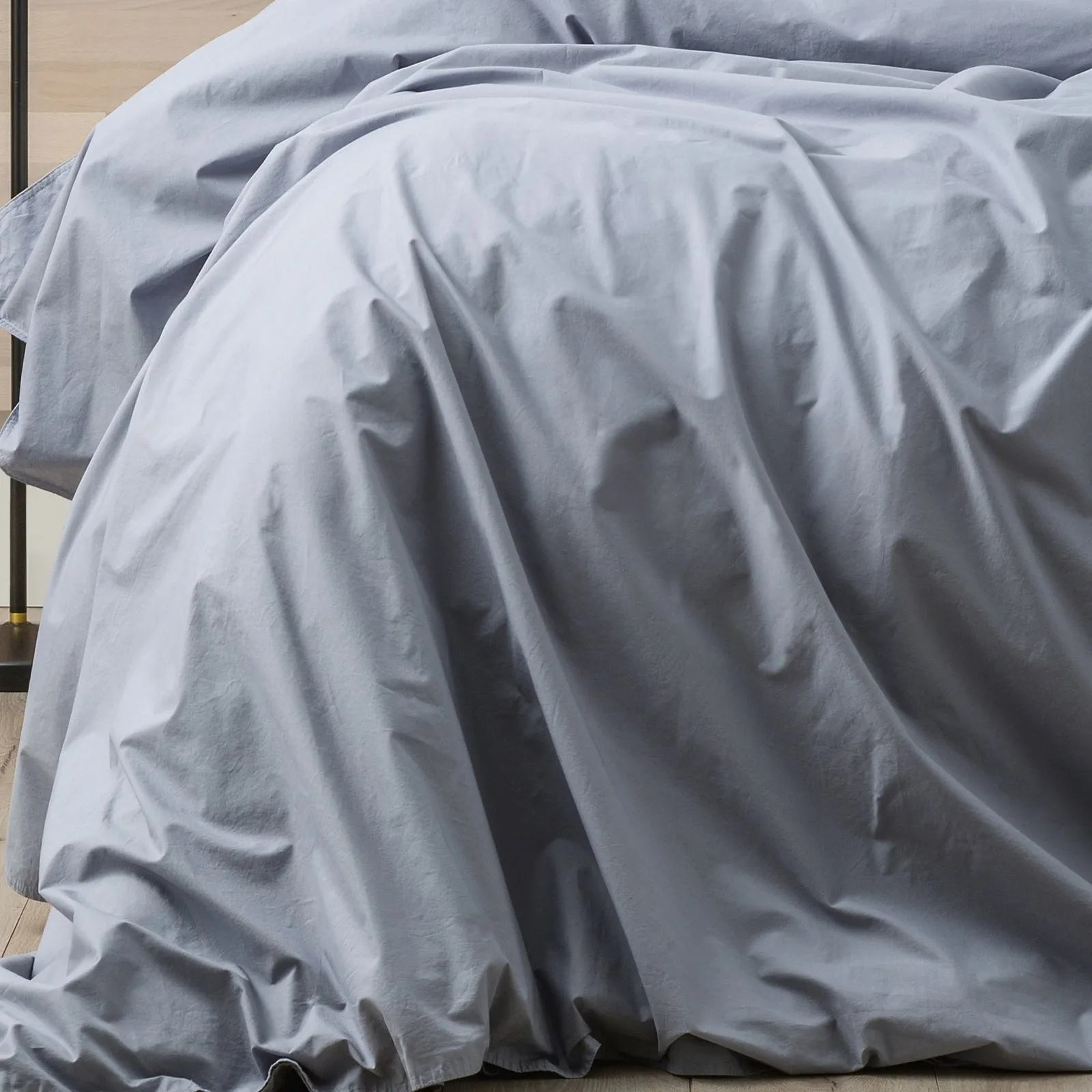 Renee Taylor Lorimer 300TC Stone washed Quilt Cover Set - Celestial Blue