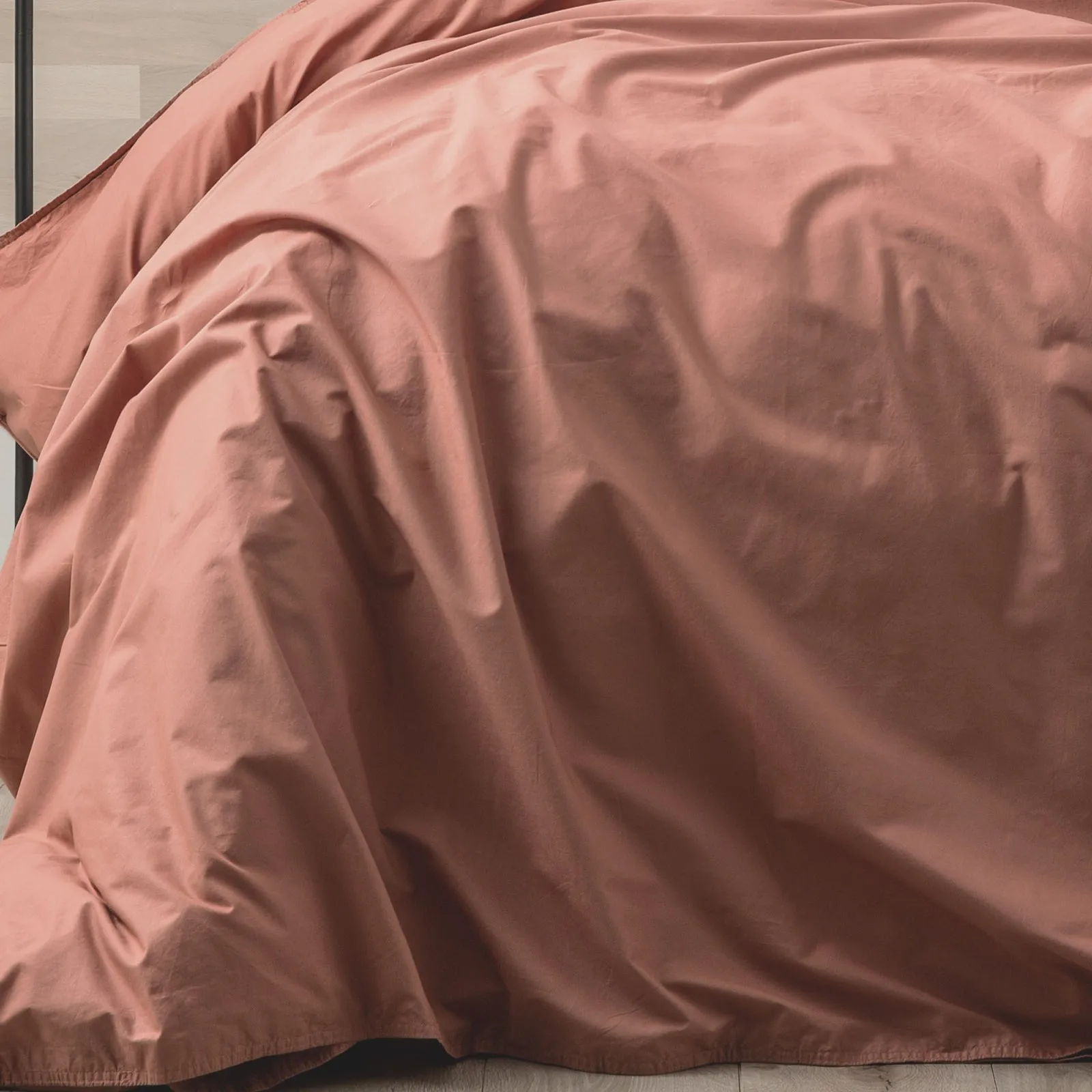 Renee Taylor Lorimer 300TC Stone washed Quilt Cover Set - Clay