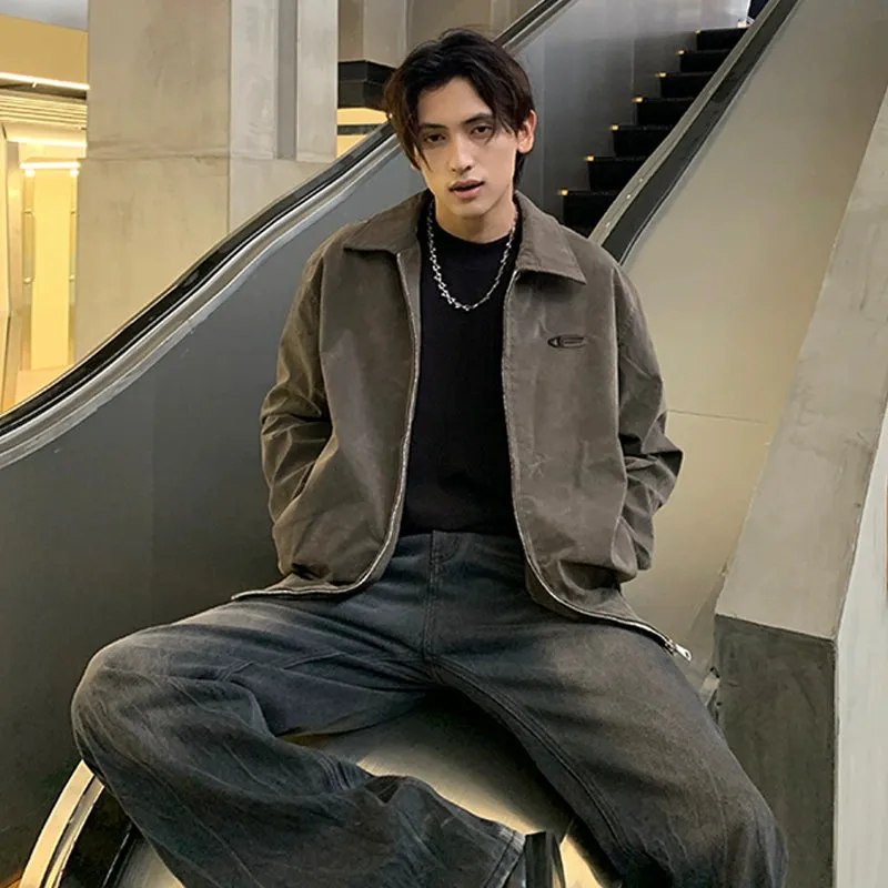 Retro Oversized Lapel Jacket Coat