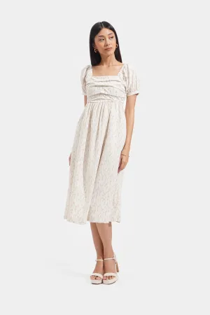 Ruched Empire Dress