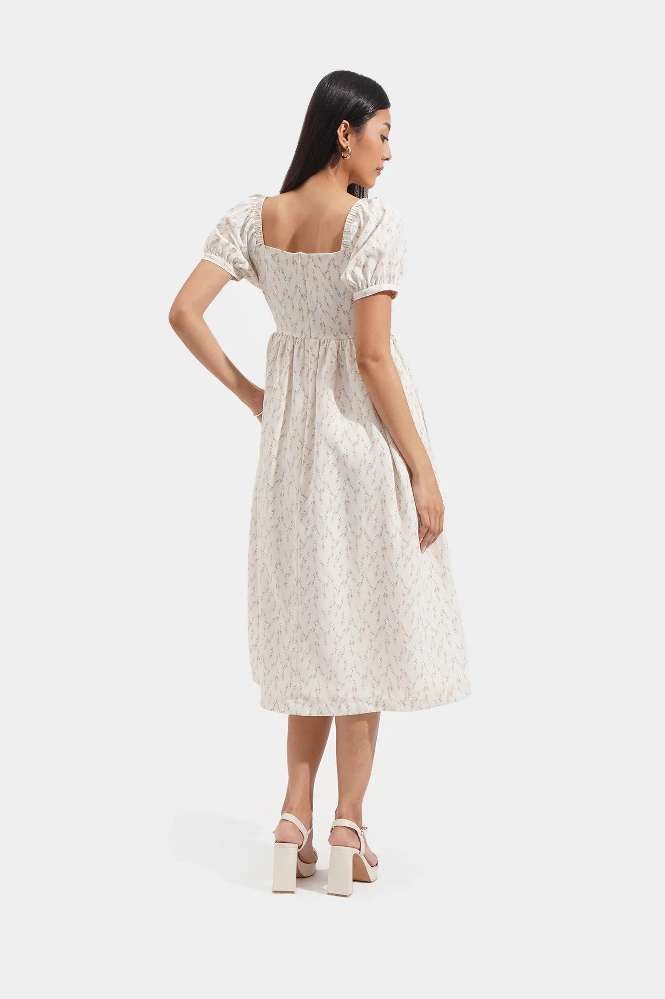 Ruched Empire Dress