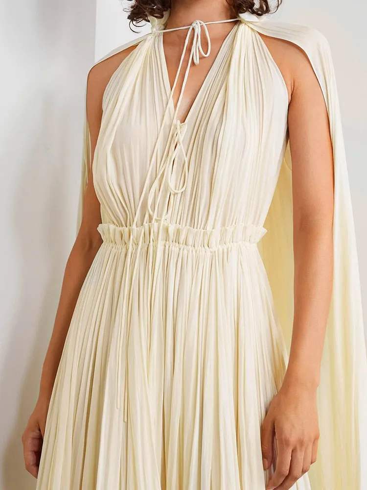 Ruffles Solid Dress
