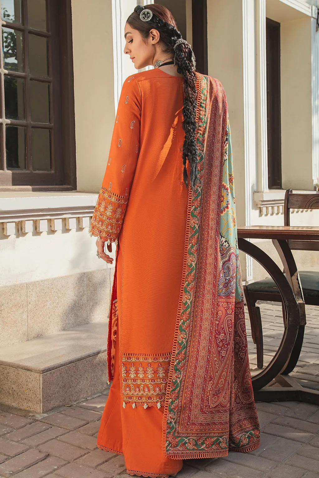 Sehar | Afrozeh Sardiyoon Ki Kahani Winter Collection 2021 | Unstitched Embroidered Khaddar Linen Suits