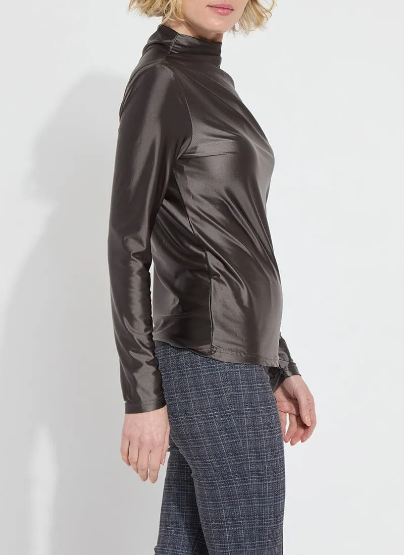 Shalom Satin Jersey | Gray Ash