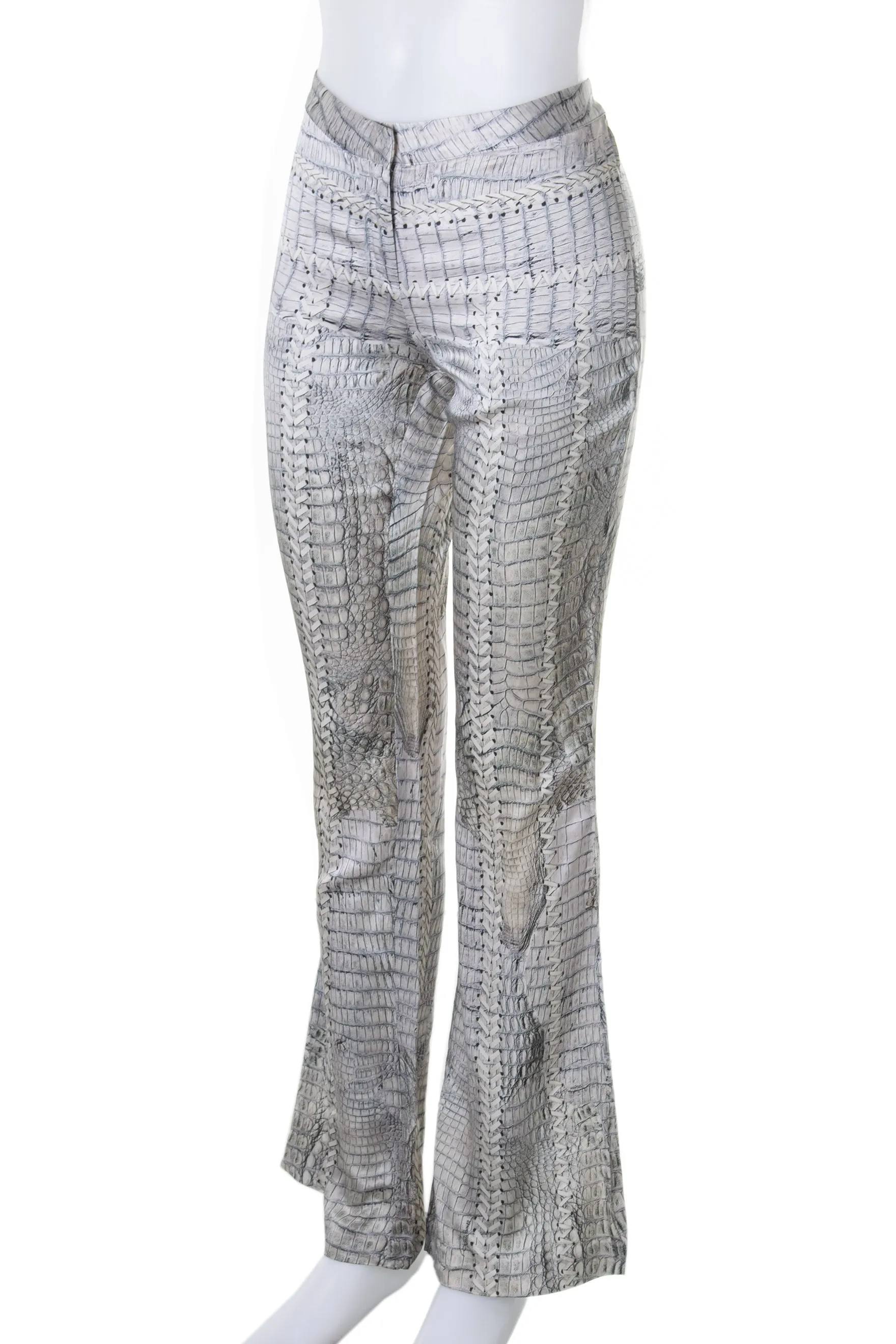 Silk Print Pants