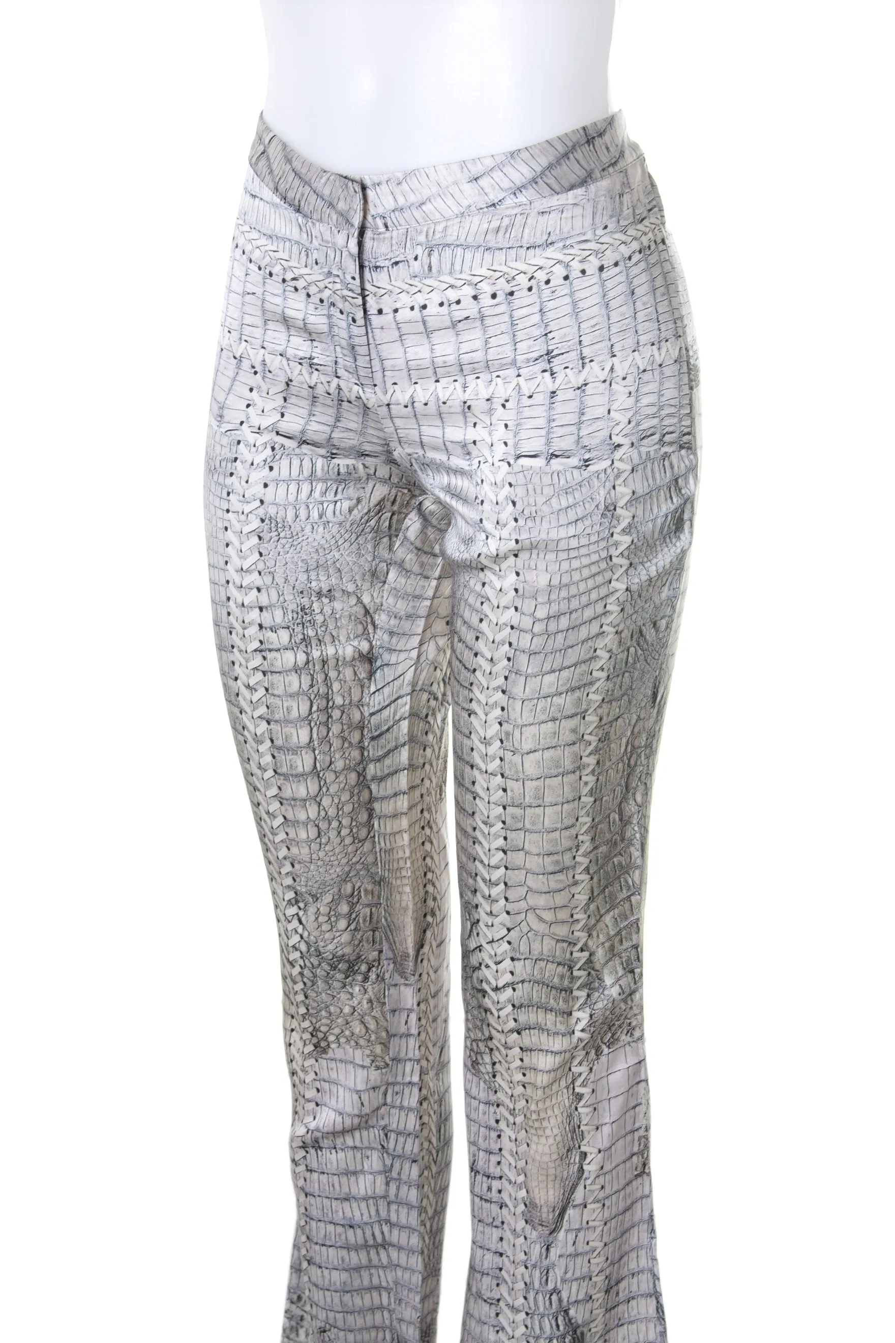 Silk Print Pants