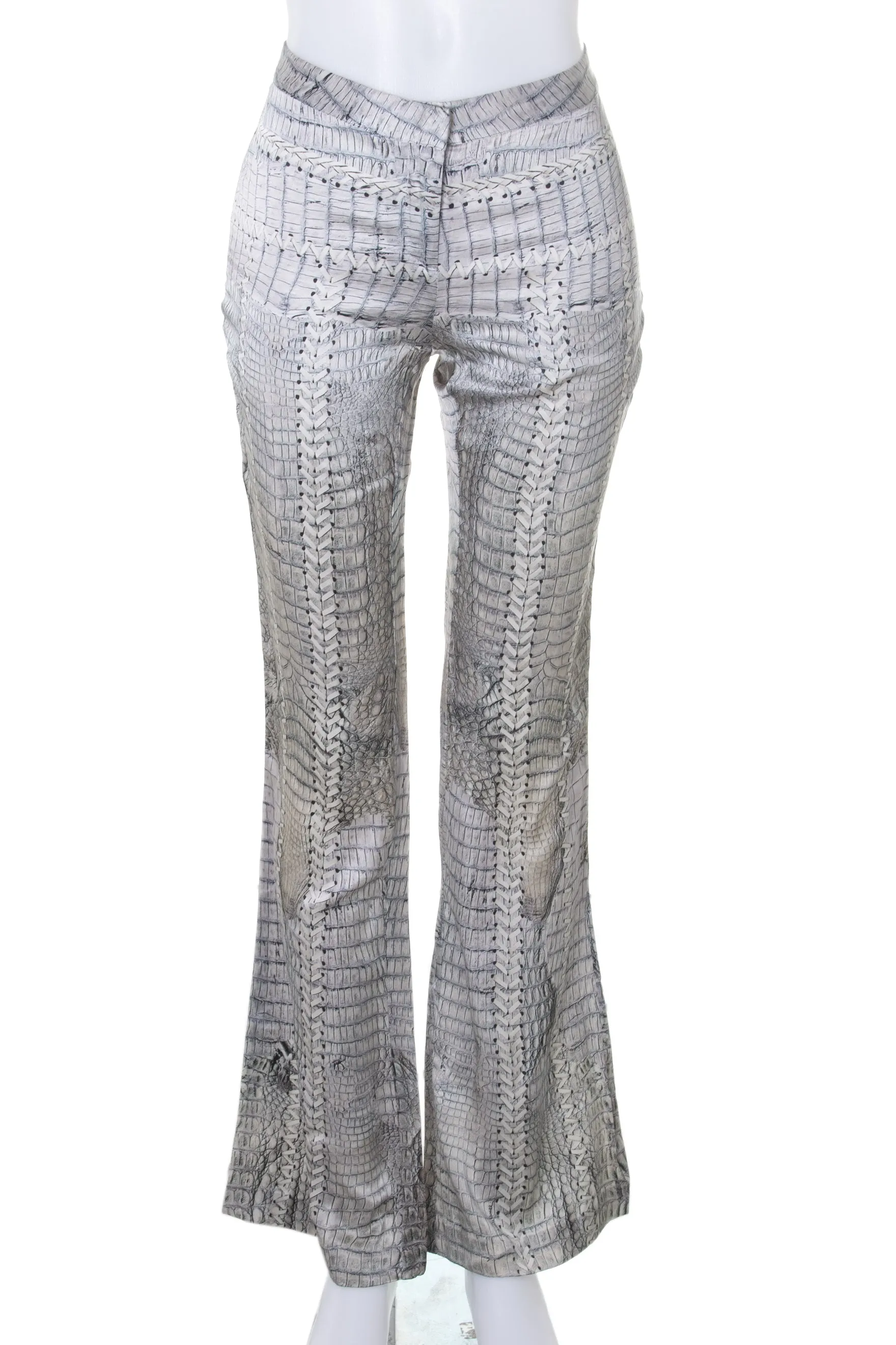 Silk Print Pants