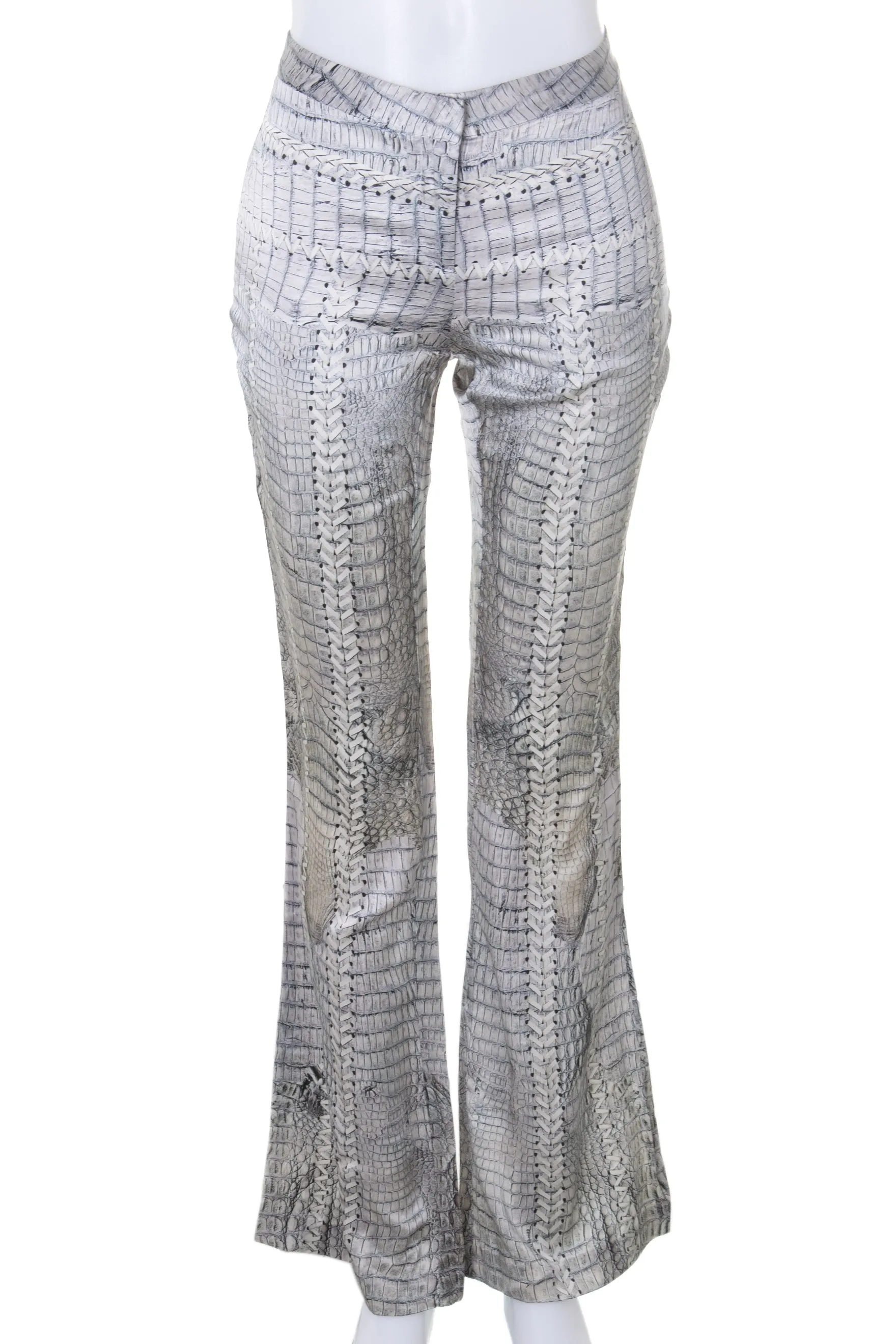 Silk Print Pants