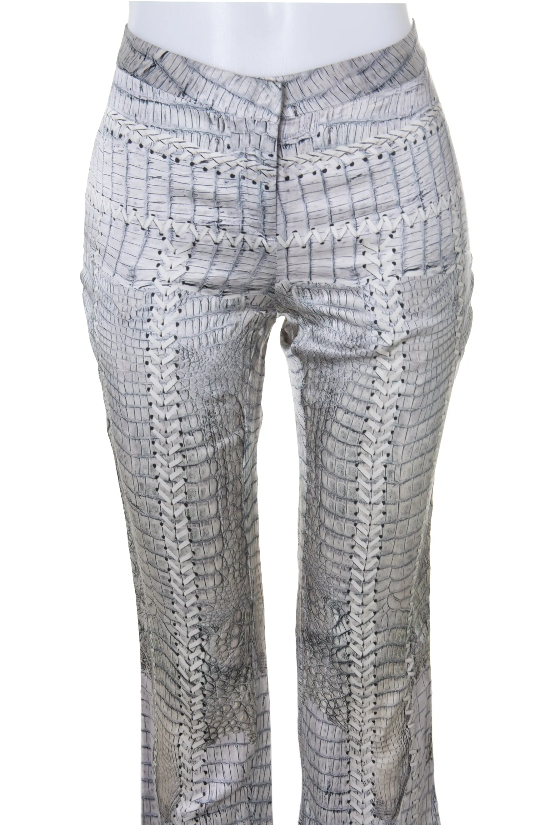 Silk Print Pants