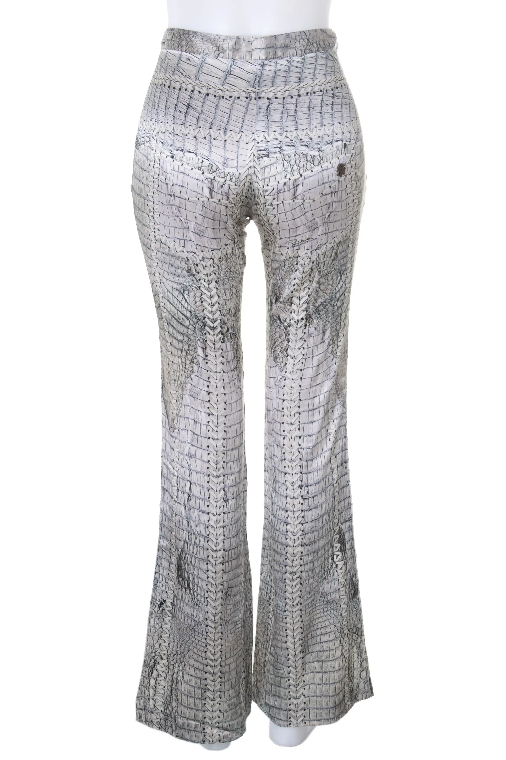 Silk Print Pants