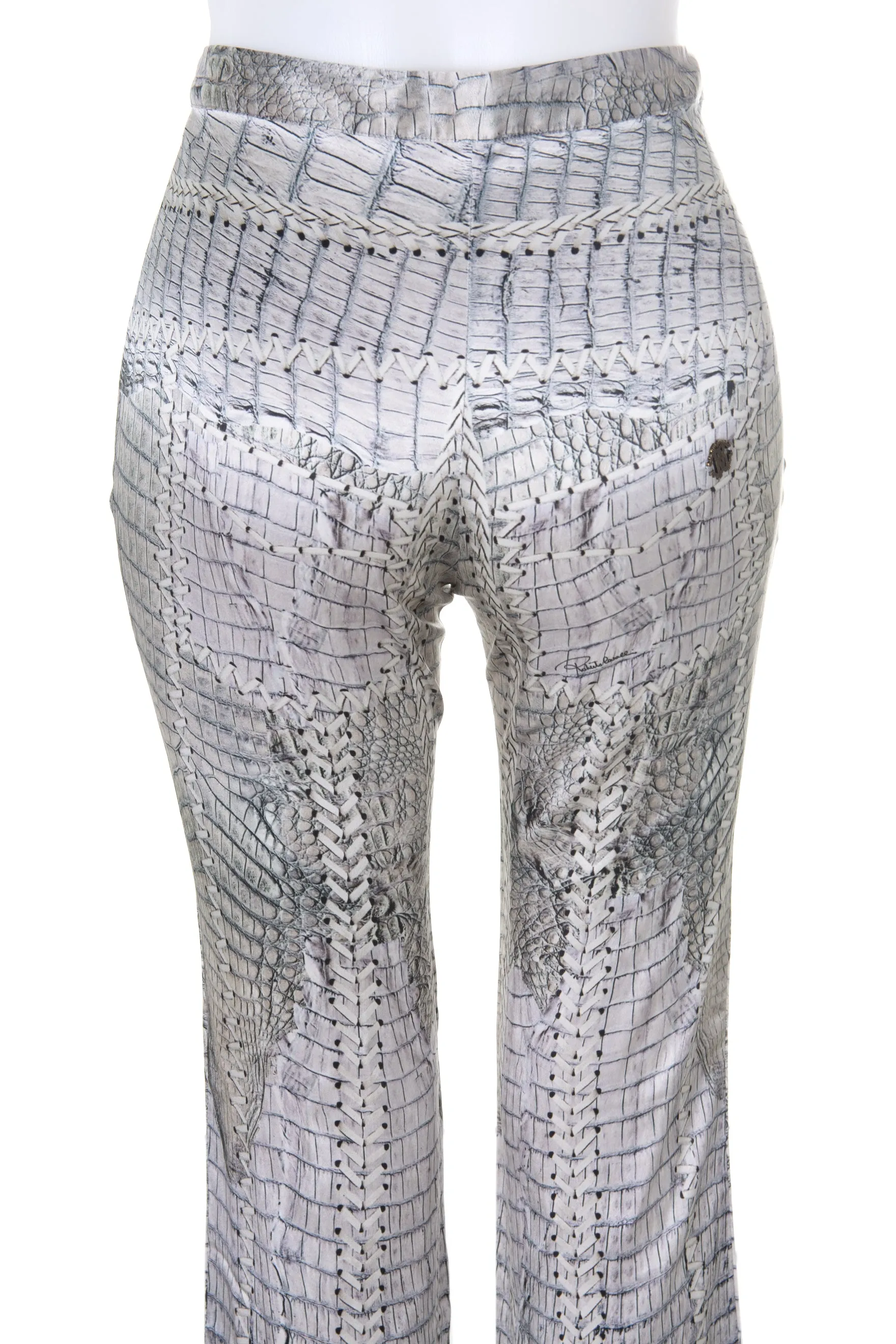 Silk Print Pants