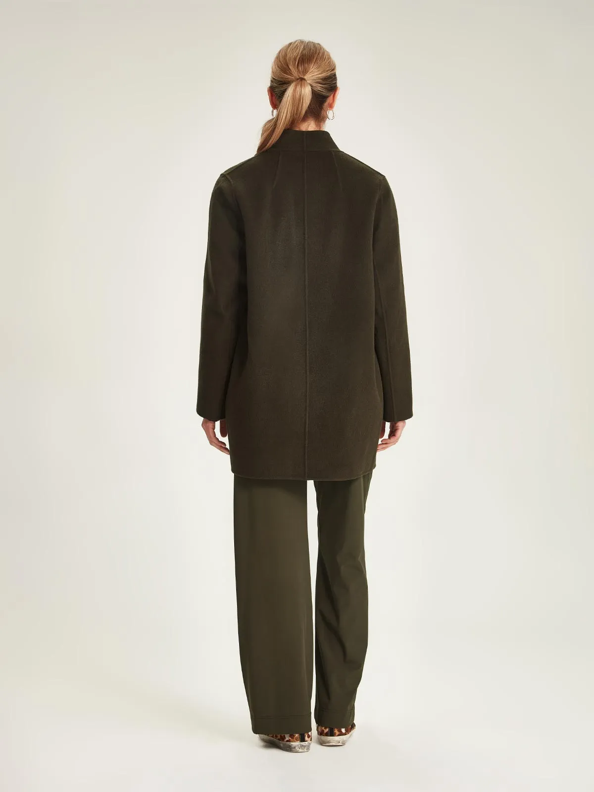 Sills Mimco Coat - Dark Moss
