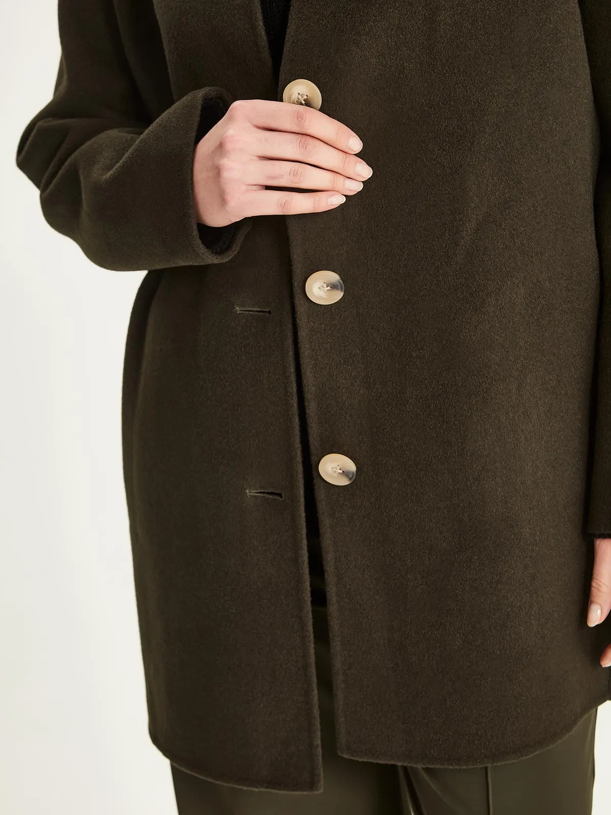 Sills Mimco Coat - Dark Moss