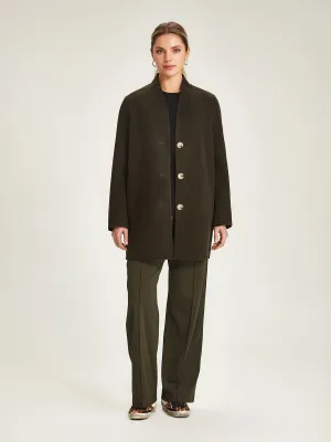 Sills Mimco Coat - Dark Moss