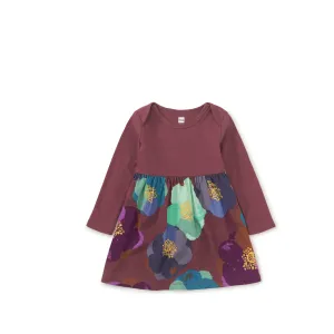 Skirted Baby Dress - Turkish Peony