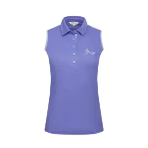 Sleeveless Polo Shirt by Le Mieux