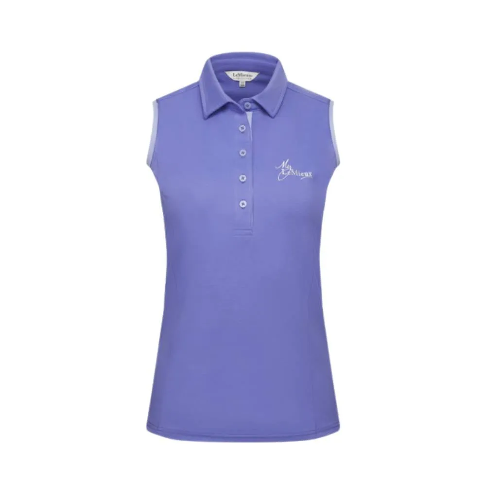 Sleeveless Polo Shirt by Le Mieux