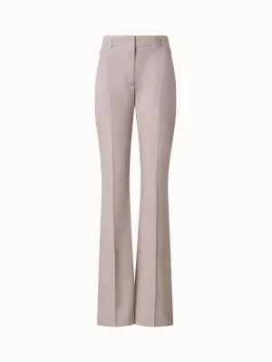 Slight Bootcut Cotton Poplin Pants