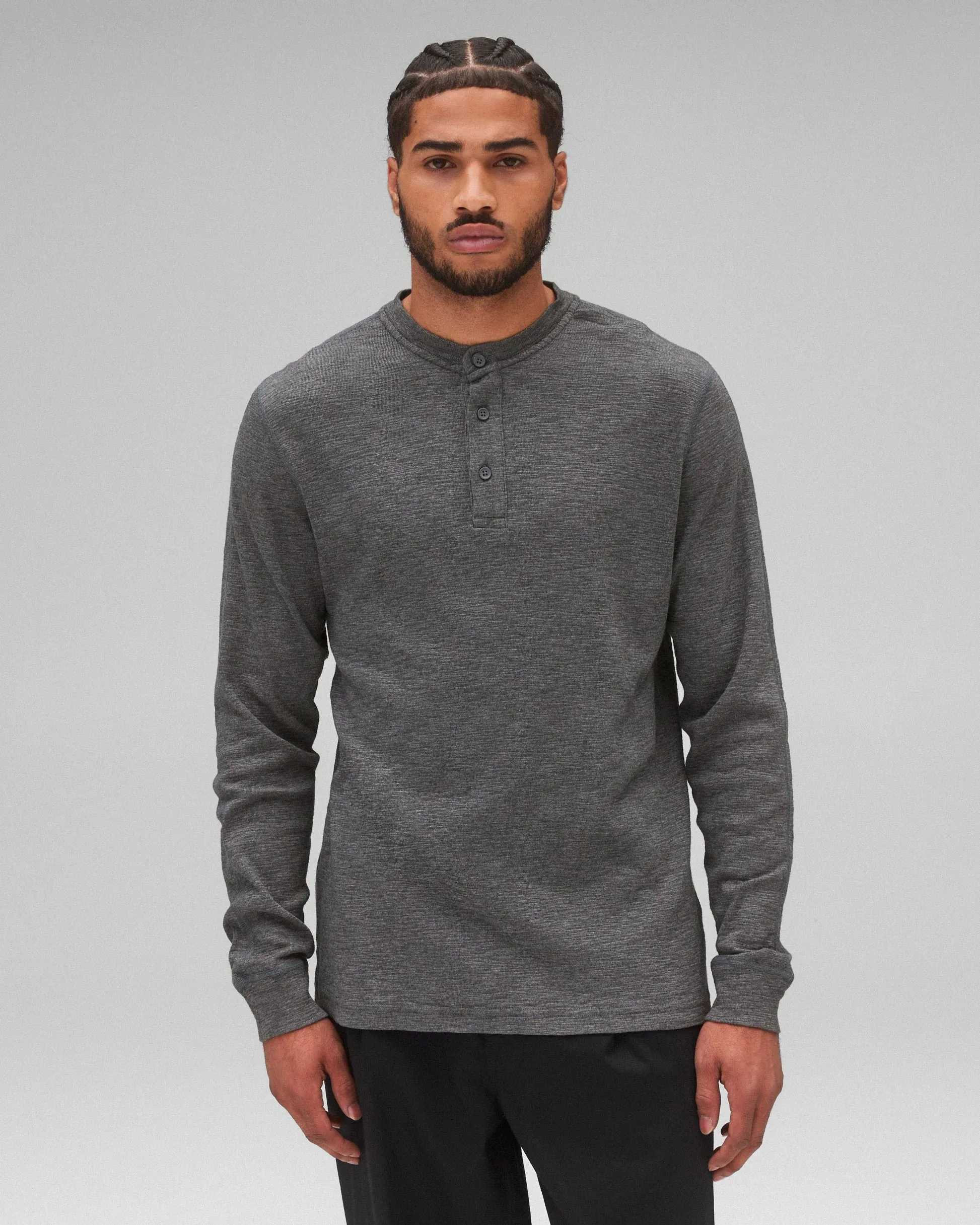 SLUB HENLEY (CARBON) - REIGNING CHAMP