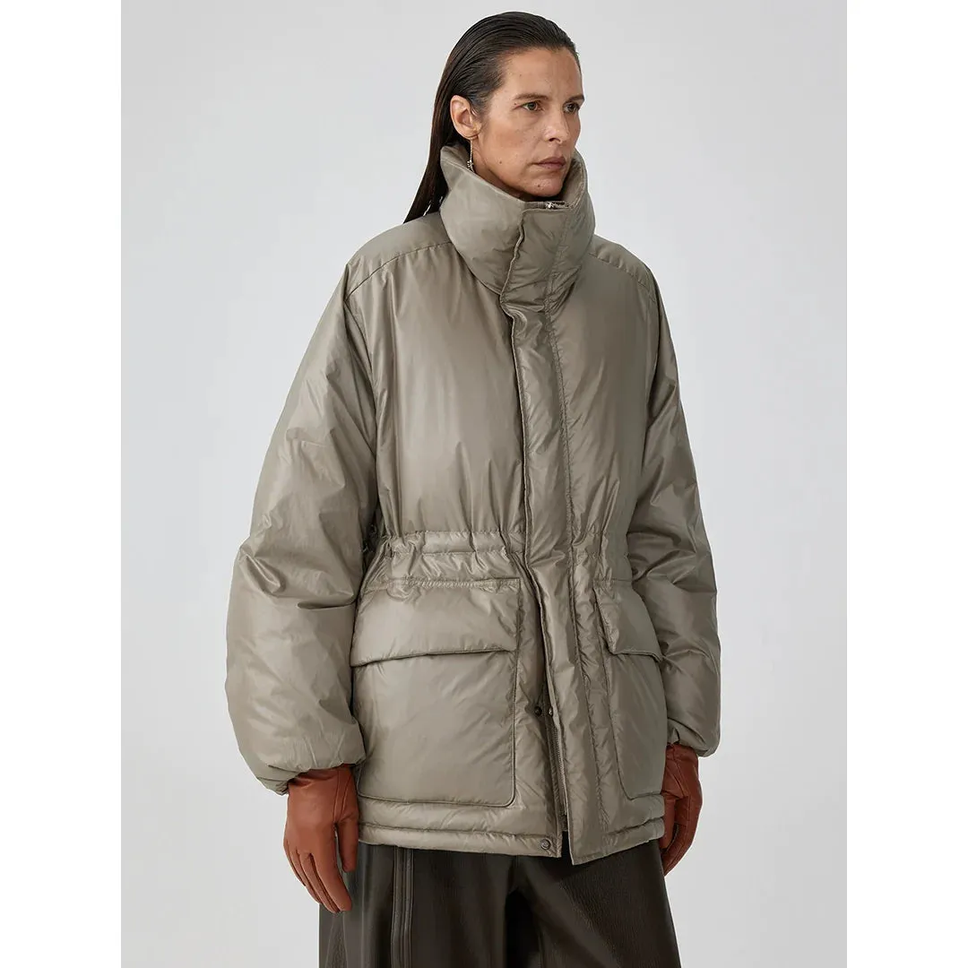 Stand Collar Puffer Jacket