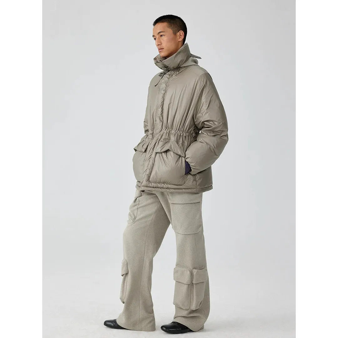 Stand Collar Puffer Jacket