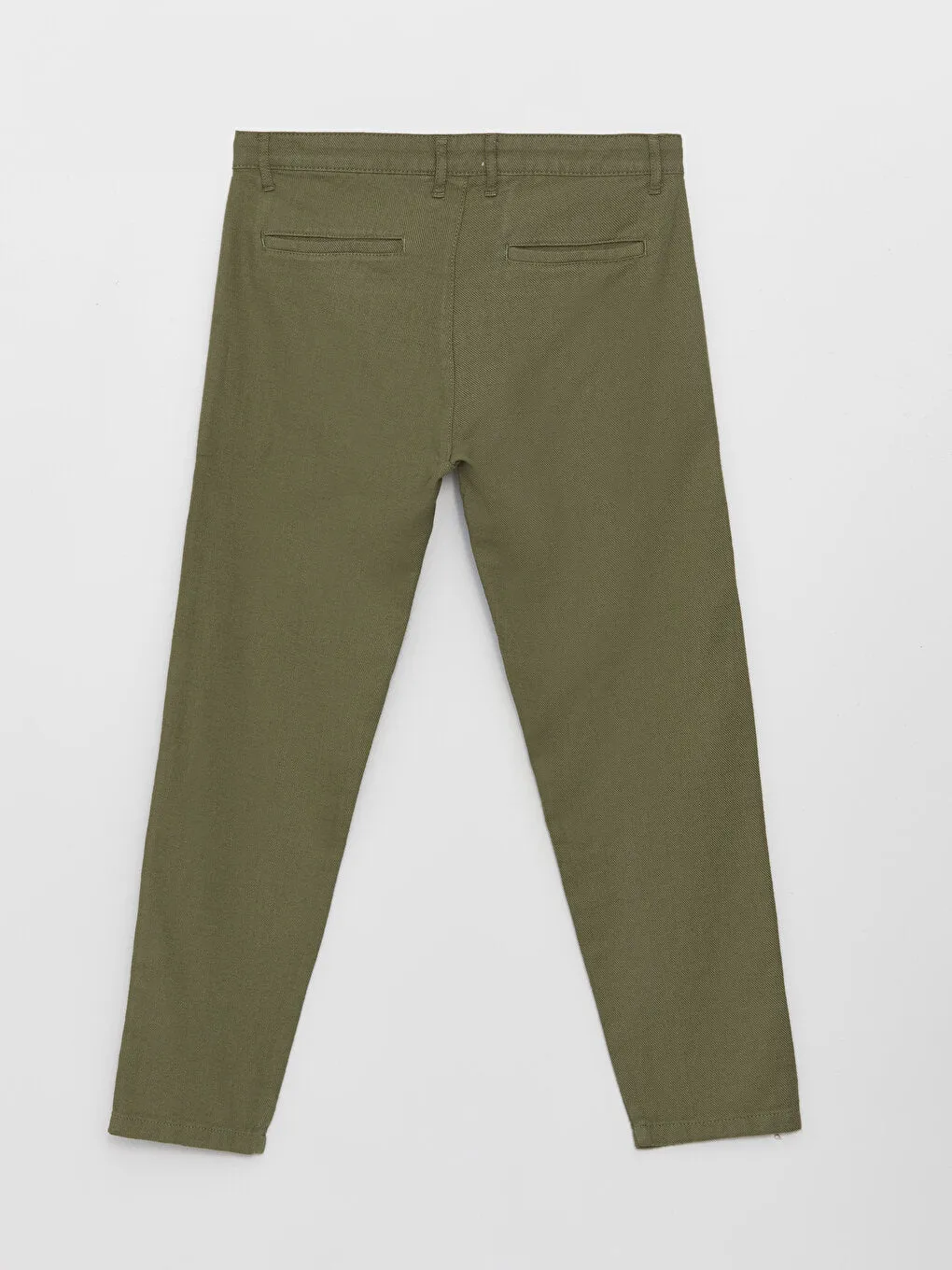 Standard Fit Linen Blend Men's Trousers