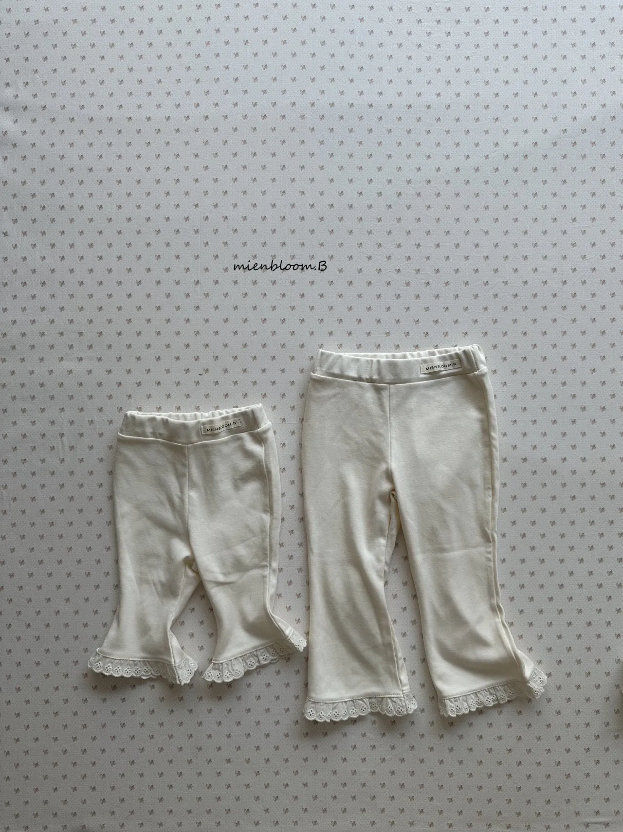 Summer modal bootcut pants