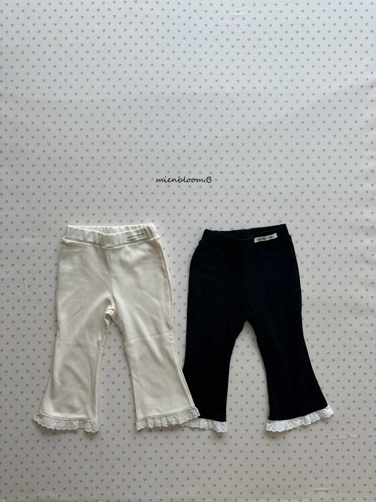 Summer modal bootcut pants