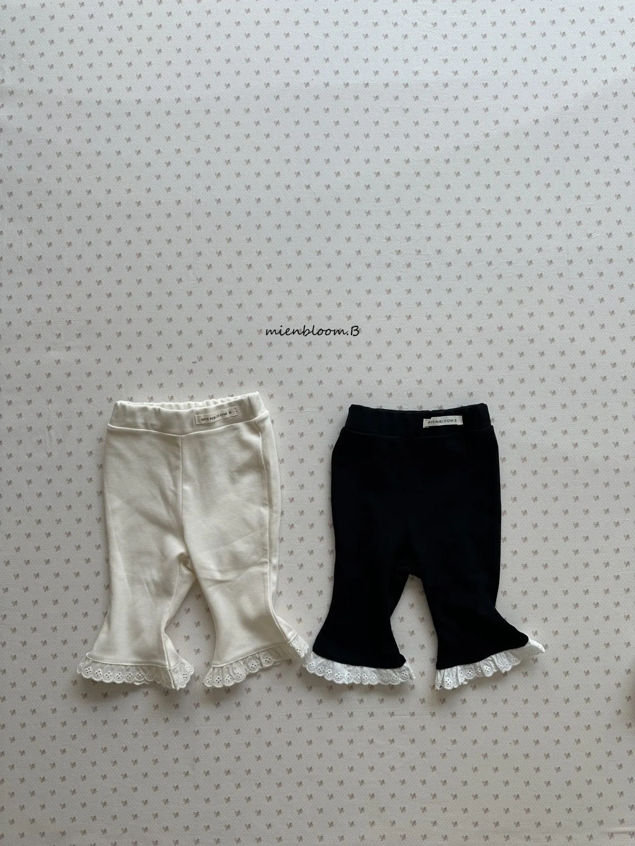 Summer modal bootcut pants