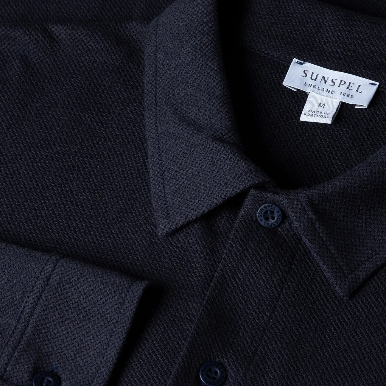 Sunspel Riviera Shirt Navy