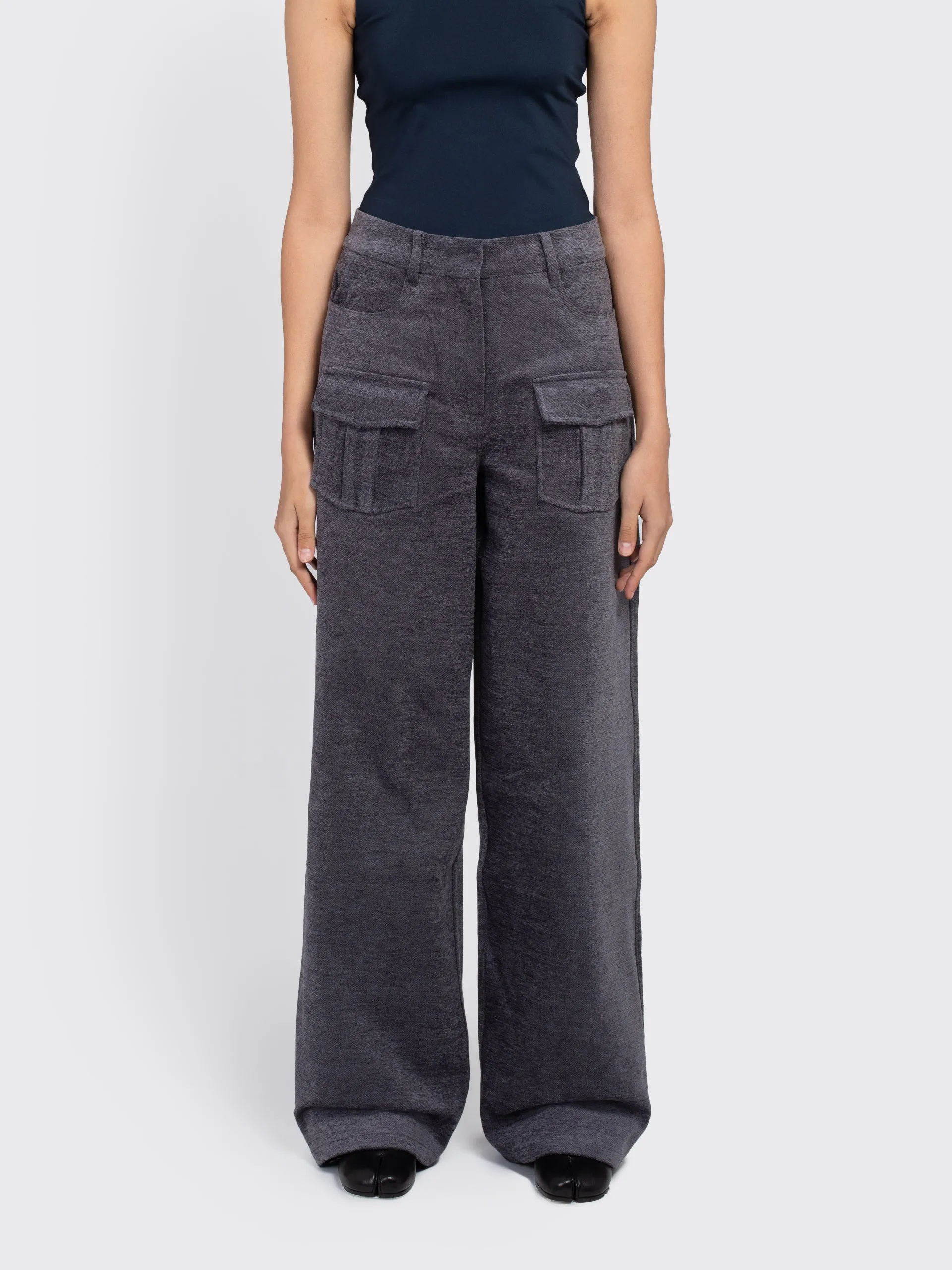 Tapered Twill Pants