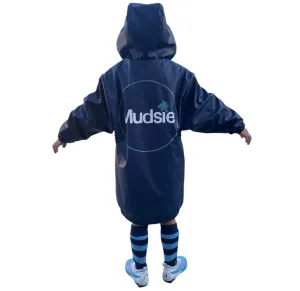 TEAL LOGO MUDSIE COAT