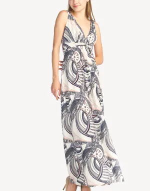 Texture Grecian Maxi Dress