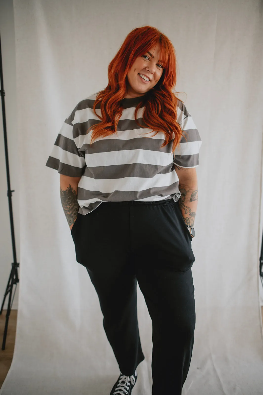 The Jana Casual Pull-On Pant by NLT - Black - PLUS
