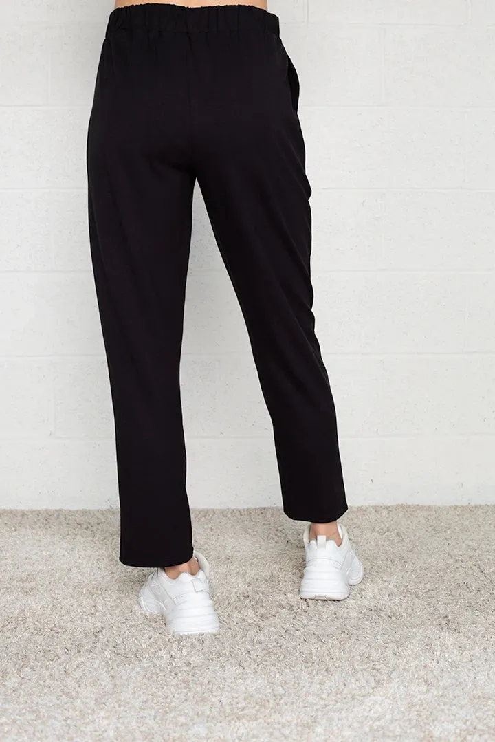 The Jana Casual Pull-On Pant by NLT - Black - PLUS