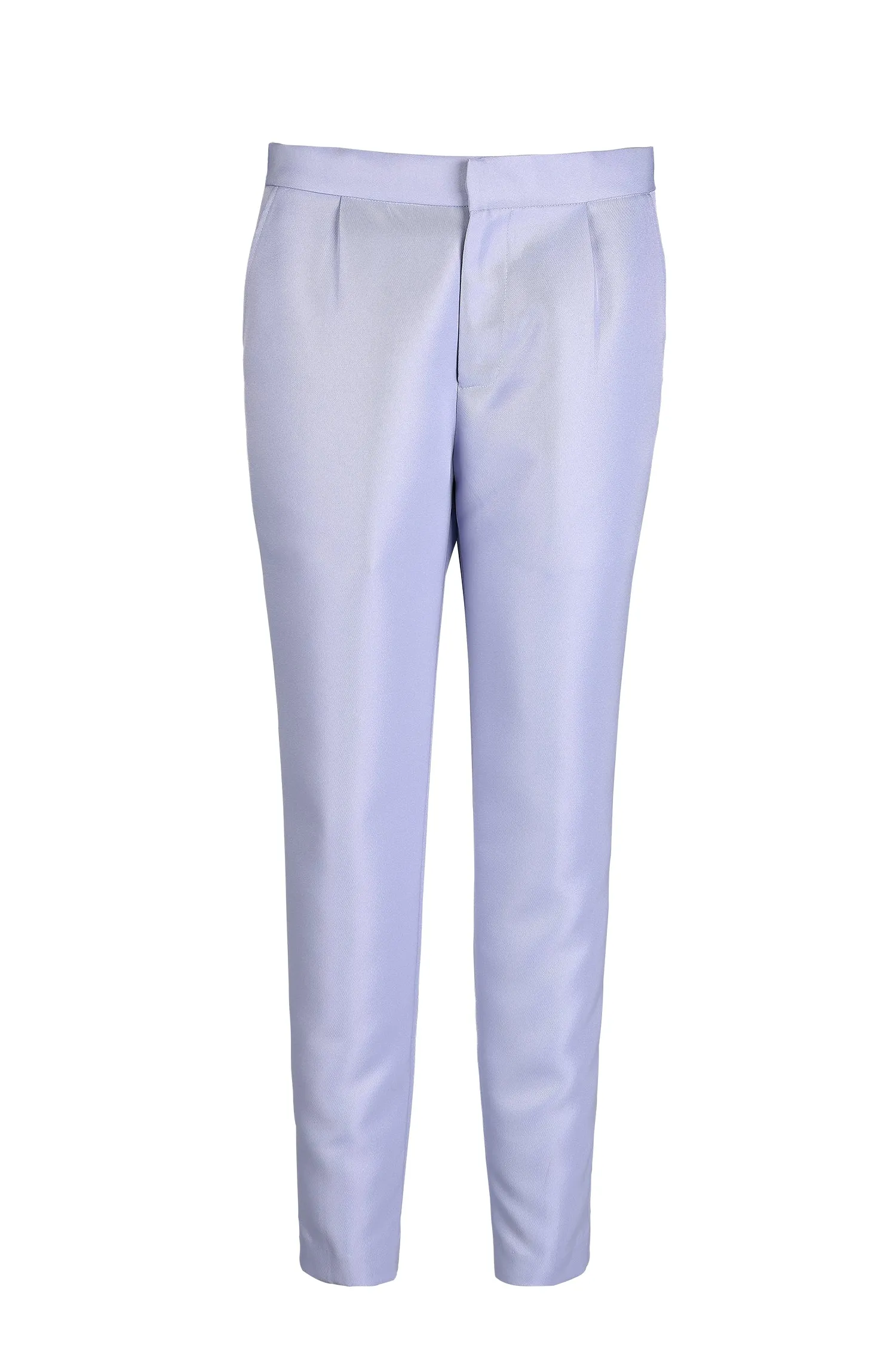 The leisure moment tapered pants in Pastel Blue