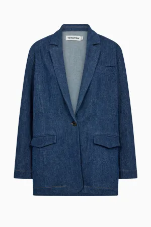 TMRW Ellen Oversize Blazer - Dark Iowa
