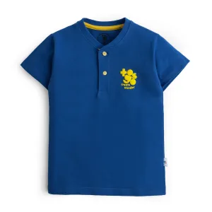Togso Blue Henley