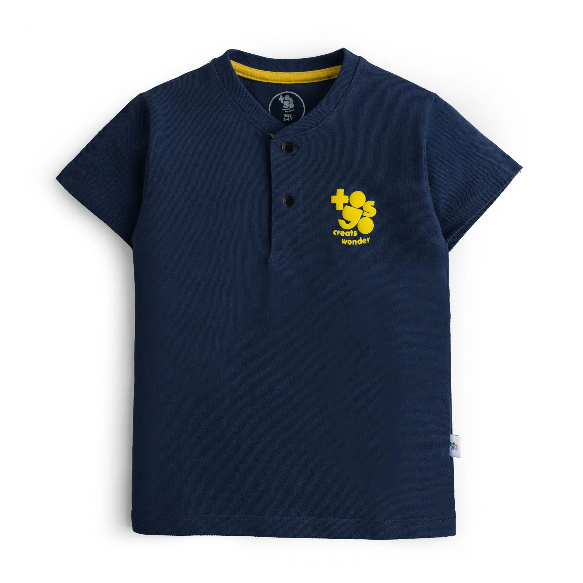 Togso Navy Henley