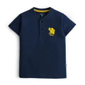 Togso Navy Henley