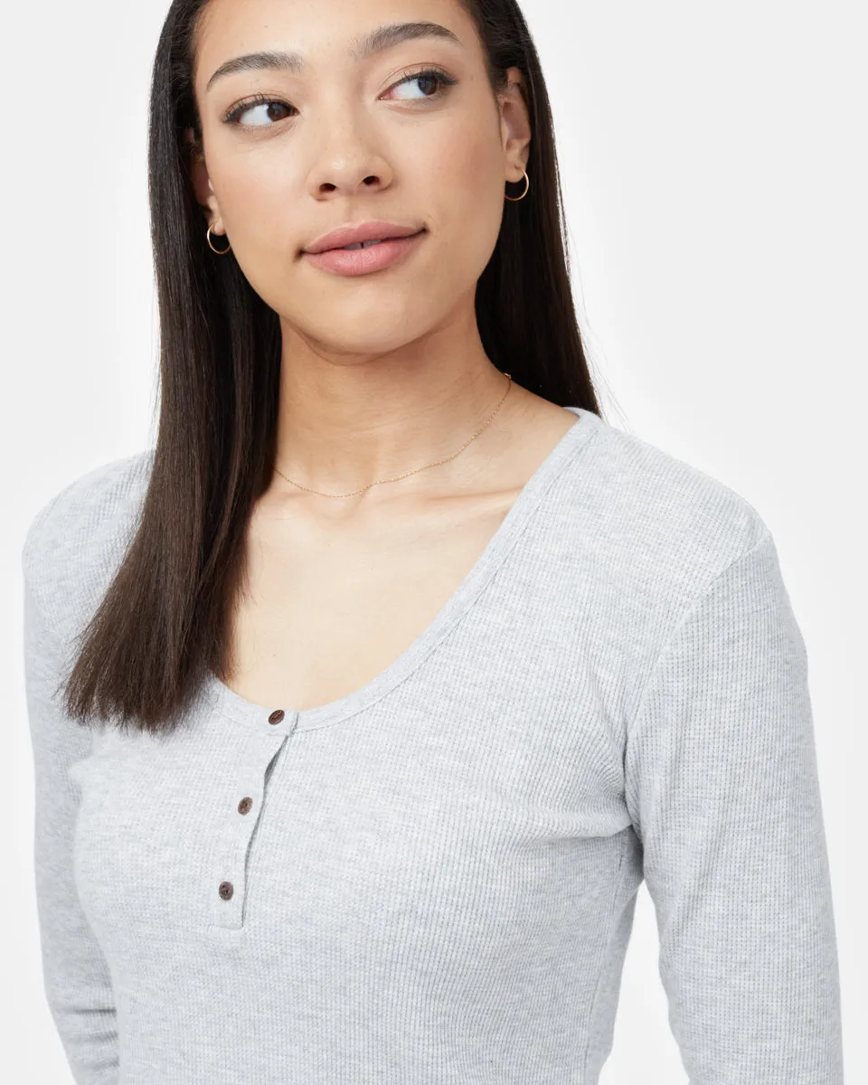 TreeWaffle Henley Longsleeve