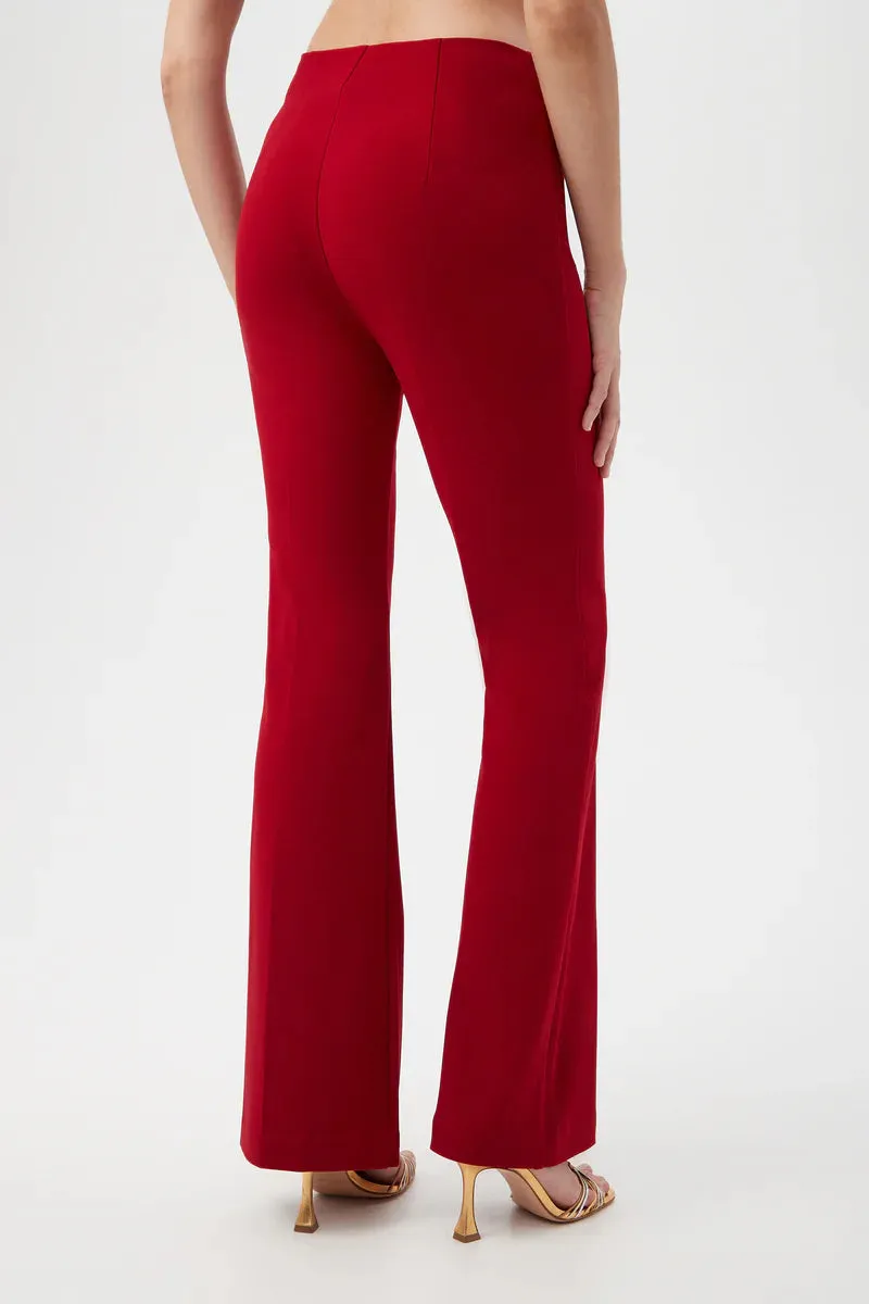 Trina Turk Jacoba Pant in Roselle Red
