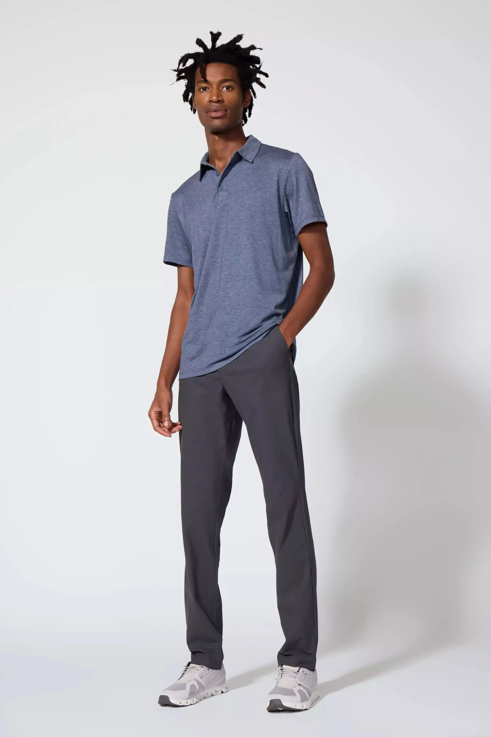 Triumph Polo - Deep Navy Melange